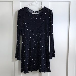 Adorable navy star dress NWOT
